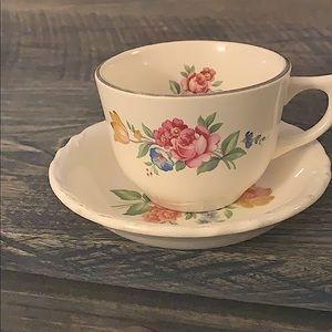 Vintage Scio porcelain tea cup w/saucer